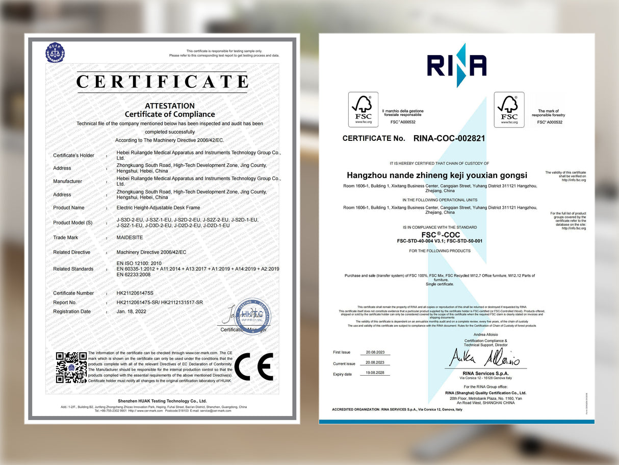 Maidesite T2 Pro Plus - Bureau assis debout électrique