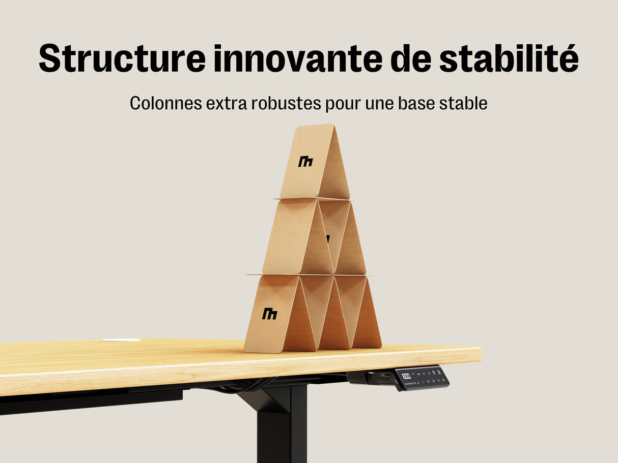 Maidesite T2 Pro Plus - Bureau assis debout électrique
