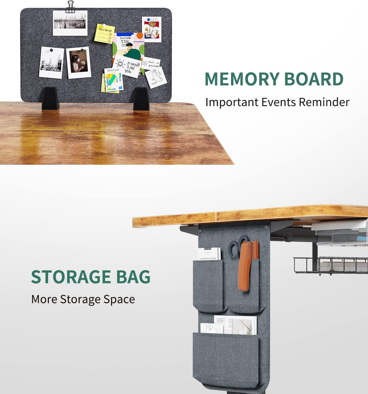 Maidesite SN1 - Bureau à hauteur réglable électriquement