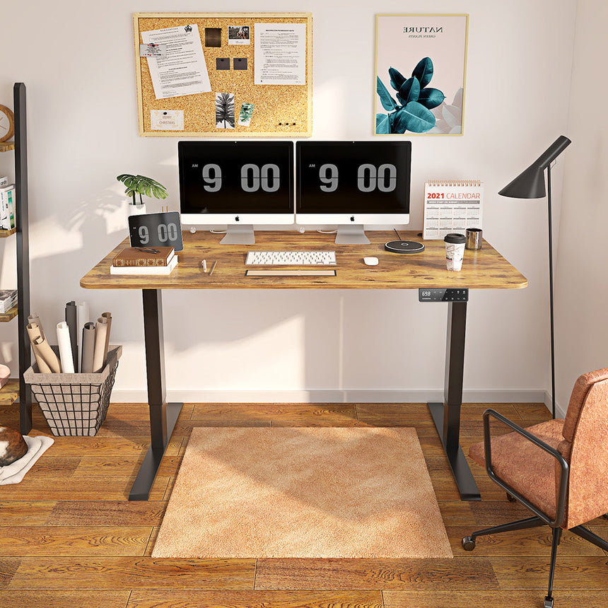 Schwarz-Elektrisch höhenverstellbarer schreibtisch gestell für das Home Office