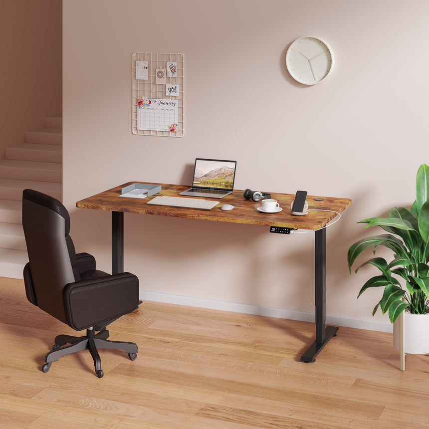 Maidesite Bureau Assis Debout T2 Pro Plus 120 140 160 cm