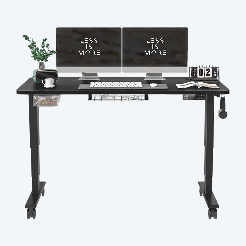 Maidesite S2 Pro Plus - Elektrisch Höhenverstellbarer Schreibtisch 160x80 cm ( mit Zubehör ) - MaidesiteFR