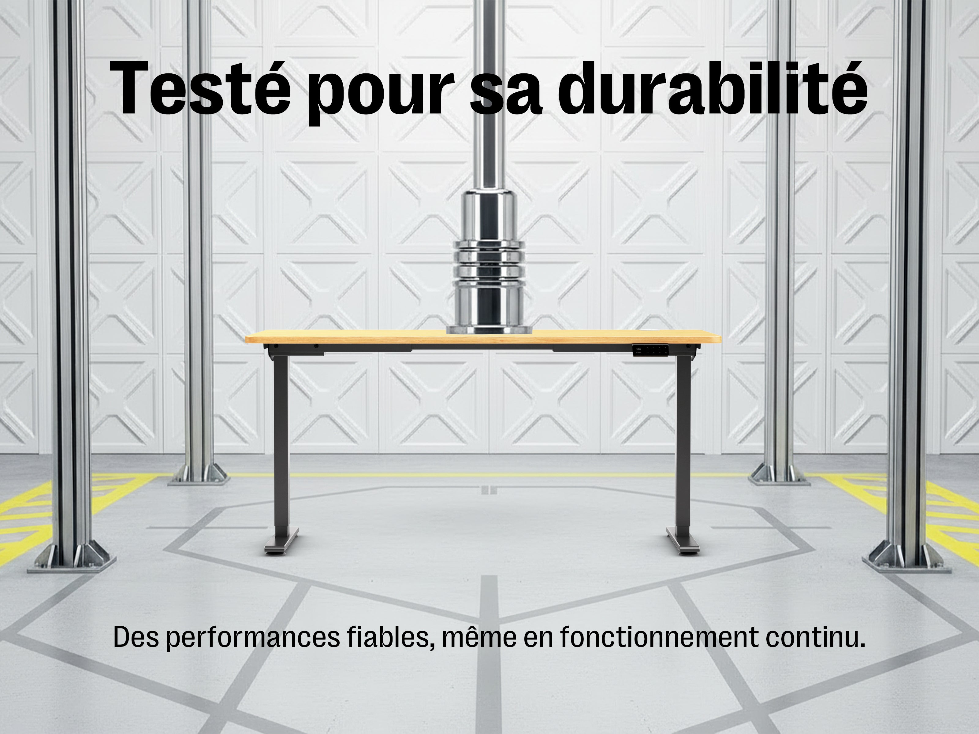 Bureau debout électrique Maidesite T2 à double moteur