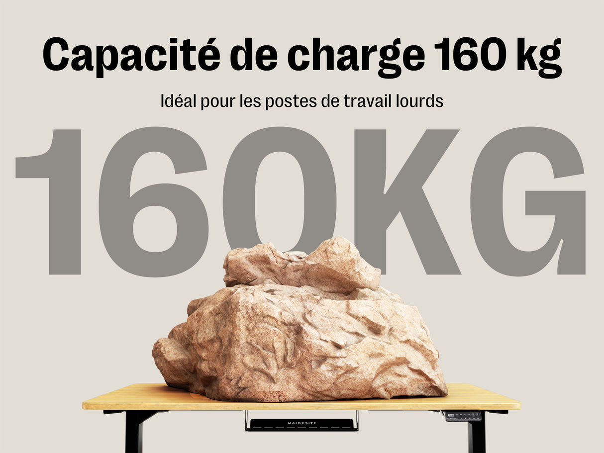 Maidesite T2 Pro Plus - Bureau assis debout électrique