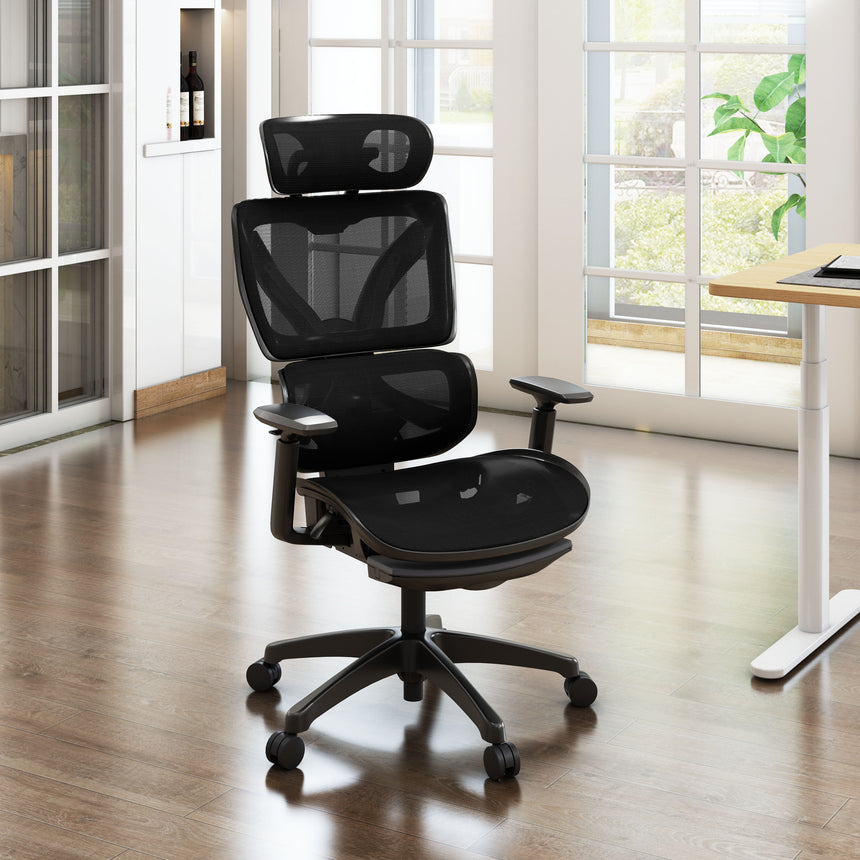 Chaise de bureau ergonomique Maidesite EC6 avec support lombaire