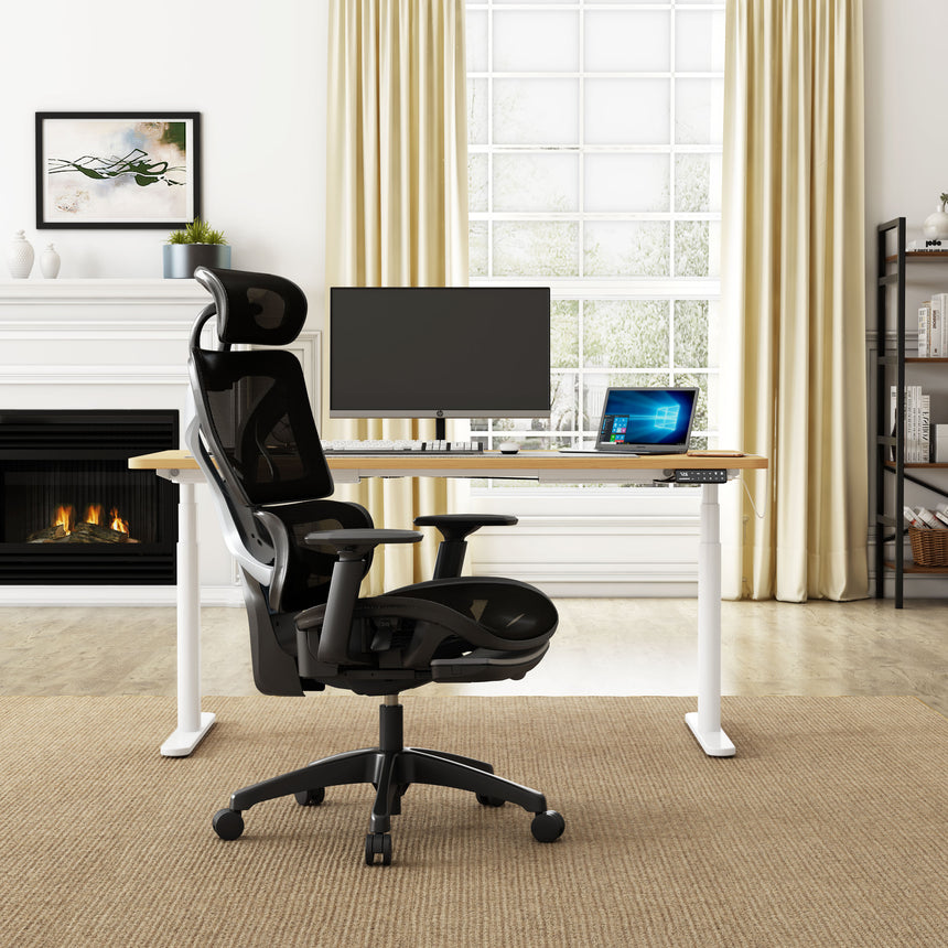 Chaise de bureau ergonomique Maidesite EC6 avec support lombaire