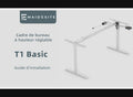 Maidesite T1 Pro - Châssis réglable en hauteur électriquement