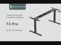 Maidesite T2 Pro - Châssis réglable en hauteur électriquement